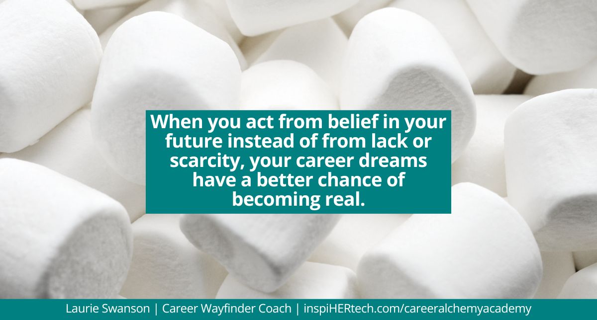 Stop Chasing your Career Dreams: The Surprising Lesson from the famous Marshmallow Experiment